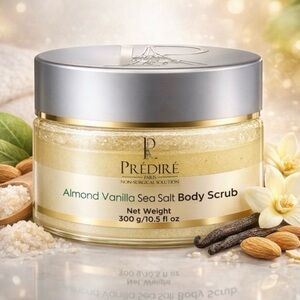 Predire Almond Vanilla Sea Salt Body Scrub - Retail $120